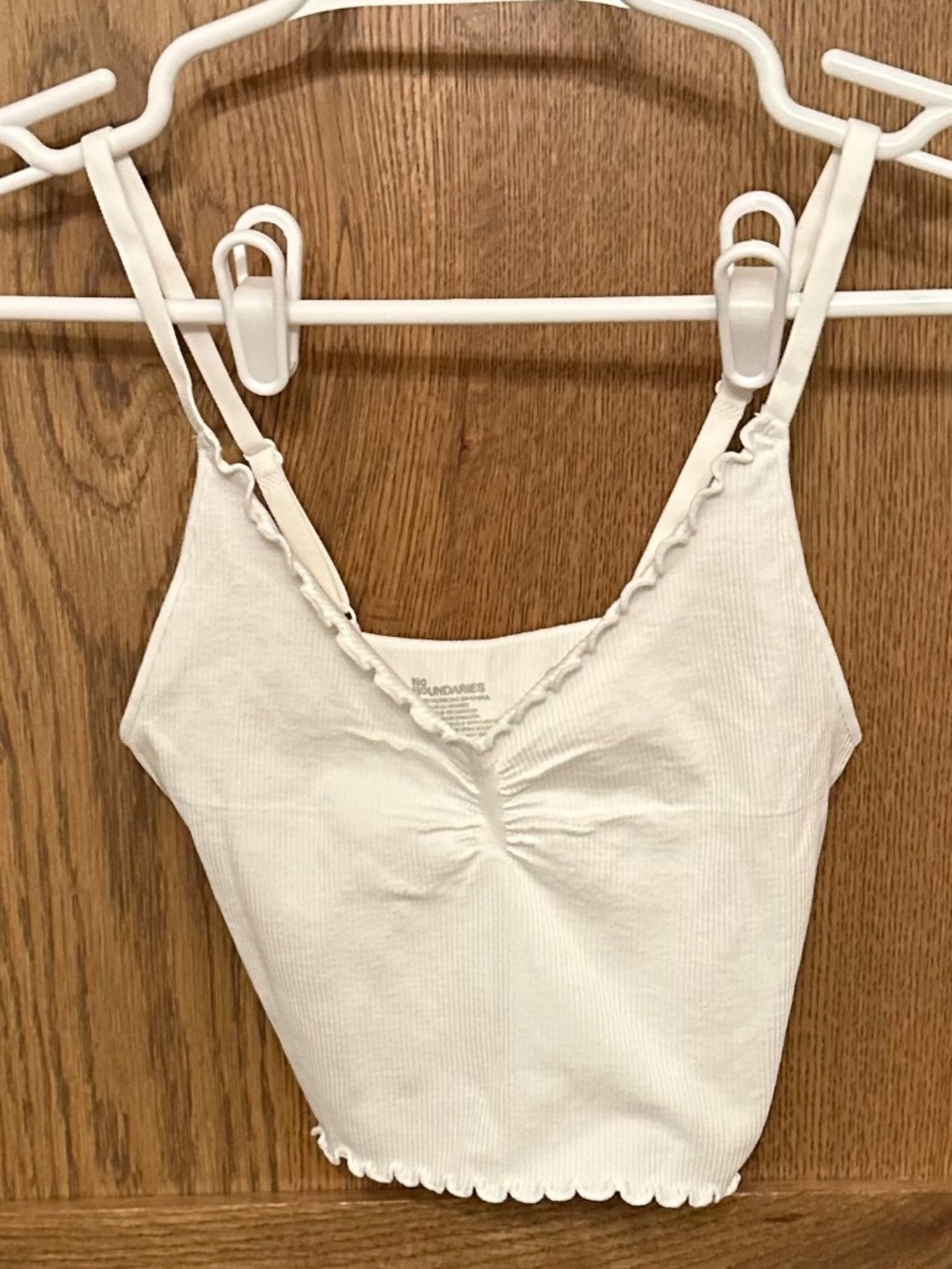 No Boundaries Cropped Tank Top